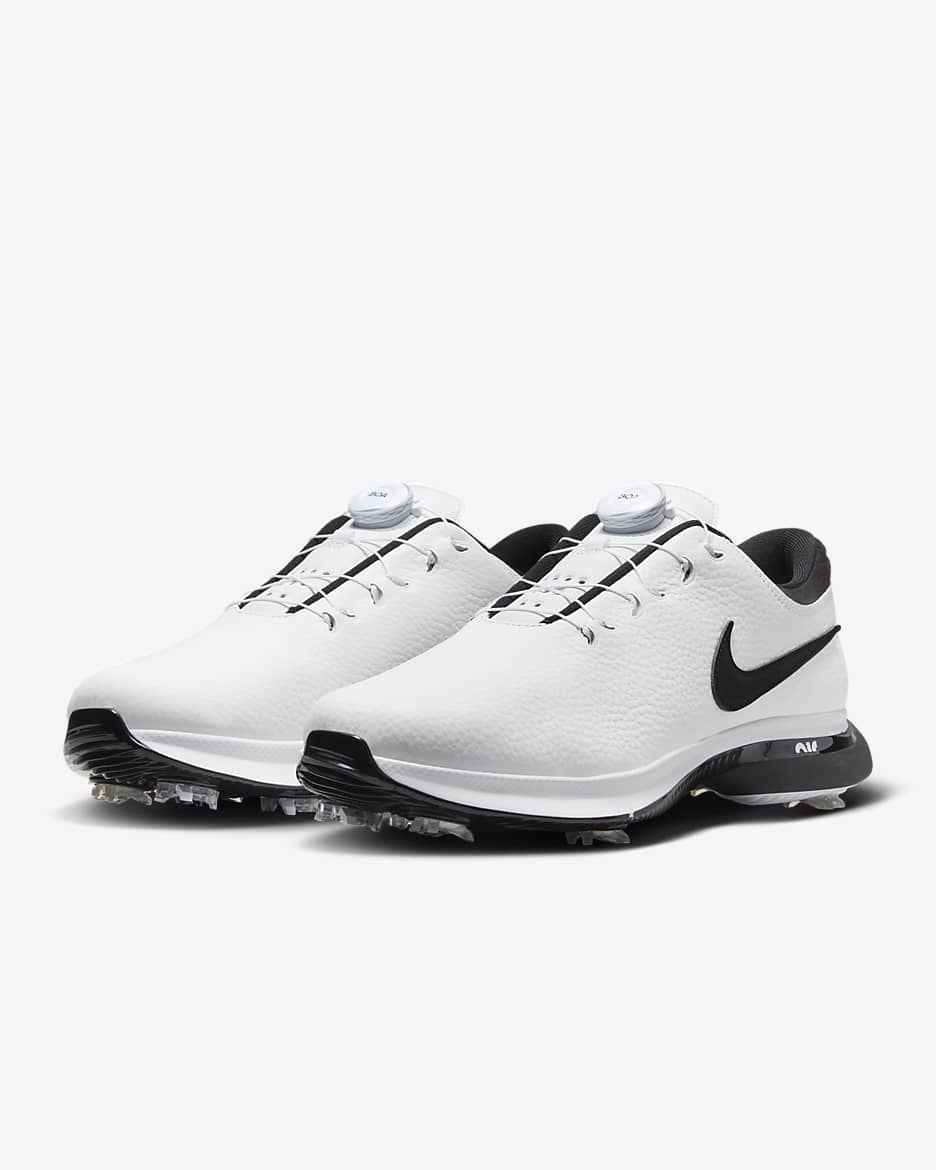 Nike orders Air Zoom Victory Tour 2 Golf Mens size 9 Wide Shoes White Black PGA Sneaker